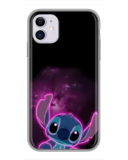 Чехол для iPhone 11 с картинкой «Неоновый Stitch» Чехол для iPhone 11 с картинкой «Неоновый Stitch»