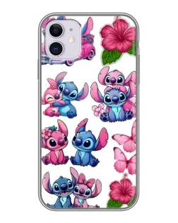 Чехол для iPhone 11 с картинкой «Стикеры Stitch и Angel» Чехол для iPhone 11 с картинкой «Стикеры Stitch и Angel»