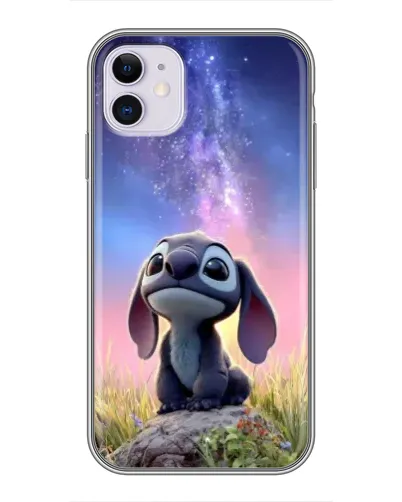 Чехол для iPhone 11 с картинкой «Стич на рассвете»