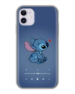 Чехол для iPhone 11 с картинкой «Музыкальный Stitch» Чехол для iPhone 11 с картинкой «Музыкальный Stitch»