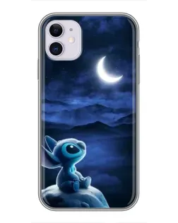 Чехол для iPhone 11 с картинкой «Лунная ночь Стича» Чехол для iPhone 11 с картинкой «Лунная ночь Стича»