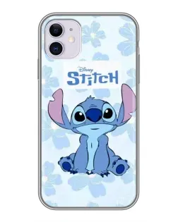 Чехол для iPhone 11 с картинкой «Stitch среди цветов» Чехол для iPhone 11 с картинкой «Stitch среди цветов»