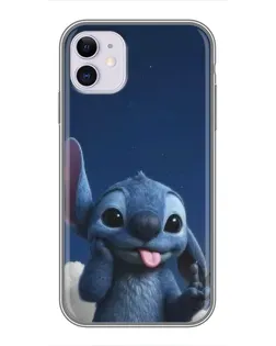 Чехол для iPhone 11 с картинкой «Стич в облаках» Чехол для iPhone 11 с картинкой «Стич в облаках»