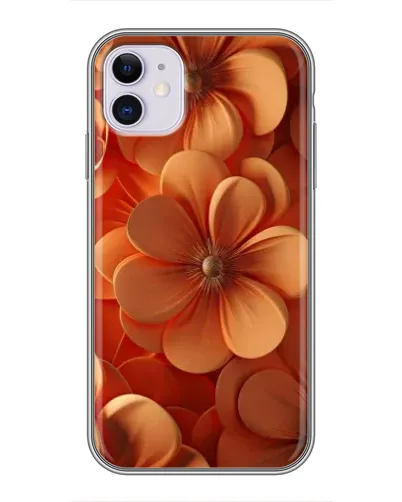 Чехол для iPhone 11 с картинкой «Оранжевый макро цветок» Чехол для iPhone 11 с картинкой «Оранжевый макро цветок»