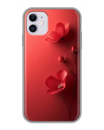 Чехол для iPhone 11 с картинкой «Маковые соцветия» Чехол для iPhone 11 с картинкой «Маковые соцветия»