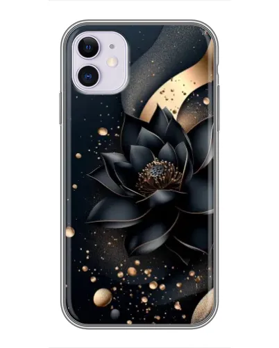 Чехол для iPhone 11 с картинкой «Черный лотос» Чехол для iPhone 11 с картинкой «Черный лотос»