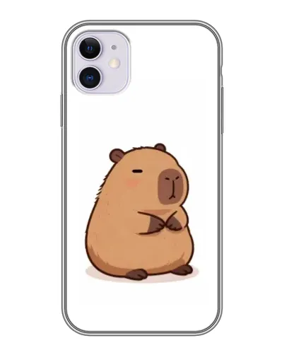 Чехол для iPhone 11 с картинкой «Толстенькая капибара» Чехол для iPhone 11 с картинкой «Толстенькая капибара»