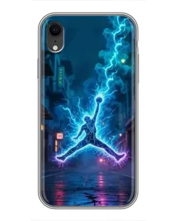 Чехол для iPhone Xr с картинкой «Jordan Gold Jumpman» Чехол для iPhone Xr с картинкой «Jordan Gold Jumpman»