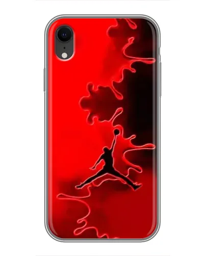 Чехол для iPhone Xr с картинкой «Jordan Red Smoke» Чехол для iPhone Xr с картинкой «Jordan Red Smoke»