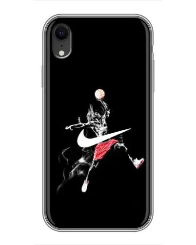 Чехол для iPhone Xr с картинкой «Jordan Jumpman» Чехол для iPhone Xr с картинкой «Jordan Jumpman»