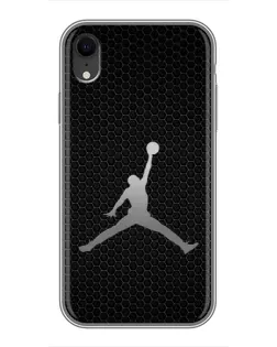 Чехол для iPhone Xr с картинкой «Jordan Dark Carbon»