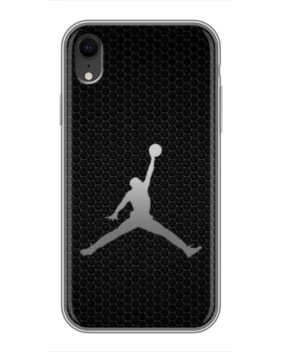 Чехол для iPhone Xr с картинкой «Jordan Dark Carbon» Чехол для iPhone Xr с картинкой «Jordan Dark Carbon»