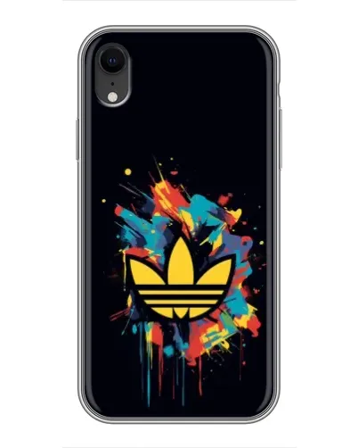 Чехол для iPhone Xr с картинкой «Adidas Splash» Чехол для iPhone Xr с картинкой «Adidas Splash»