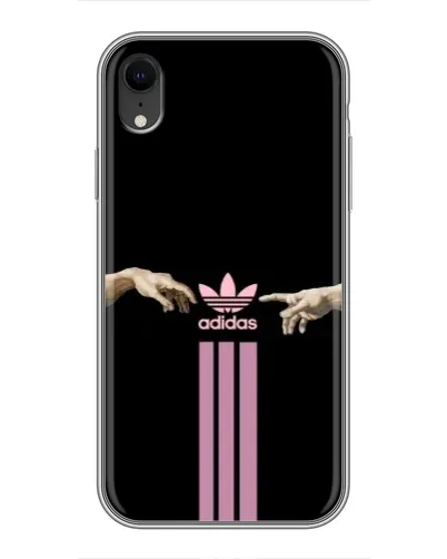 Чехол для iPhone Xr с картинкой «Adidas Hands» Чехол для iPhone Xr с картинкой «Adidas Hands»
