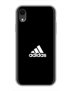Чехол для iPhone Xr с картинкой «Adidas Red Style»