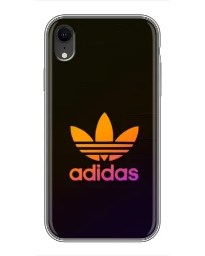 Чехол для iPhone Xr с картинкой «Градиент Adidas» Чехол для iPhone Xr с картинкой «Градиент Adidas»