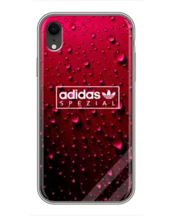 Чехол для iPhone Xr с картинкой «Adidas Gold Marble»