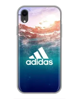 Чехол для iPhone Xr с картинкой «Океанская глубина адидас»