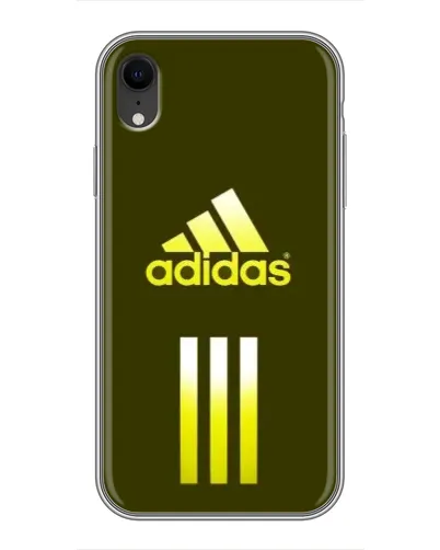 Чехол для iPhone Xr с картинкой «Оливковый градиент Adidas» Чехол для iPhone Xr с картинкой «Оливковый градиент Adidas»