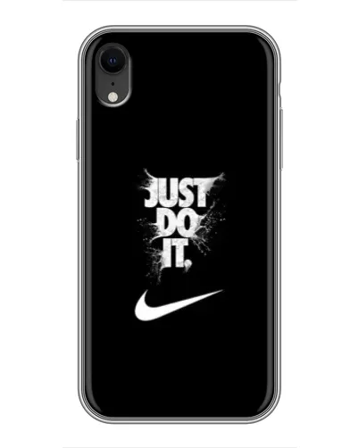 Чехол для iPhone Xr с картинкой «Текстовый принт Nike» Чехол для iPhone Xr с картинкой «Текстовый принт Nike»