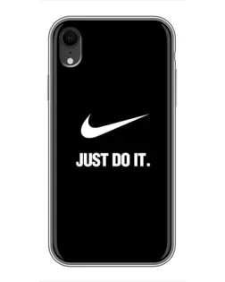 Чехол для iPhone Xr с картинкой «Классический принт Nike»