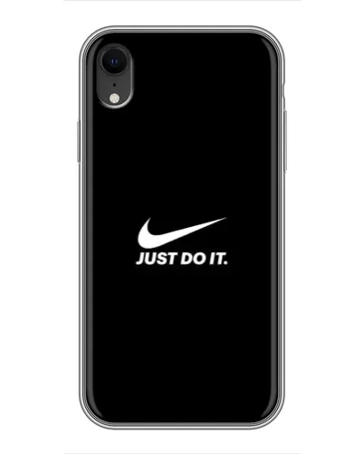 Чехол для iPhone Xr с картинкой «Минимализм от Nike» Чехол для iPhone Xr с картинкой «Минимализм от Nike»