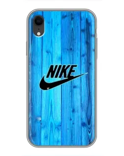 Чехол для iPhone Xr с картинкой «Голубое дерево Nike»
