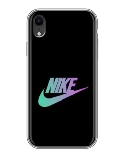 Чехол для iPhone Xr с картинкой «Nike — городская ночь»