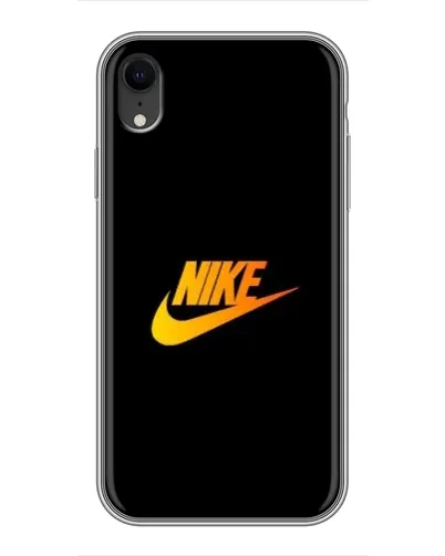 Чехол для iPhone Xr с картинкой «Золотой логотип Nike» Чехол для iPhone Xr с картинкой «Золотой логотип Nike»
