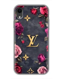 Чехол для iPhone Xr с картинкой «Цветочный Louis Vuitton» Чехол для iPhone Xr с картинкой «Цветочный Louis Vuitton»