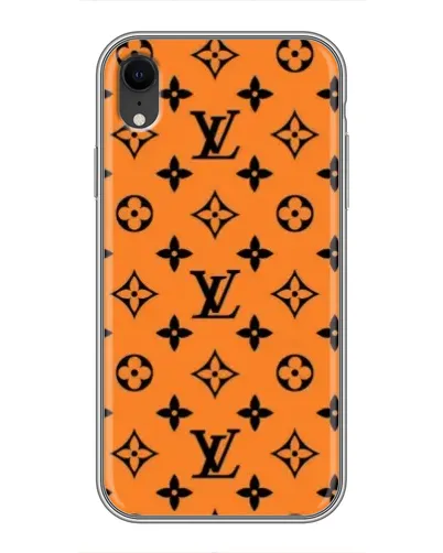 Чехол для iPhone Xr с картинкой «Оранжевый стиль LV» Чехол для iPhone Xr с картинкой «Оранжевый стиль LV»