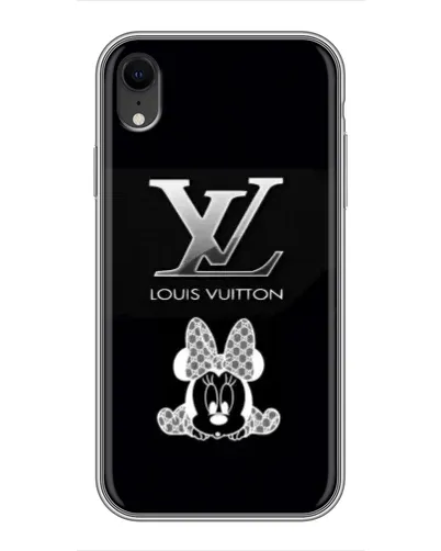 Чехол для iPhone Xr с картинкой «LV и Минни Маус» Чехол для iPhone Xr с картинкой «LV и Минни Маус»