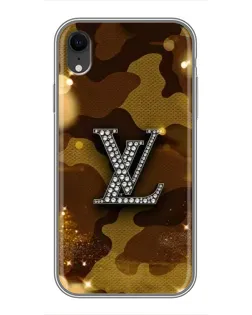 Чехол для iPhone Xr с картинкой «Камуфляжный Louis Vuitton»