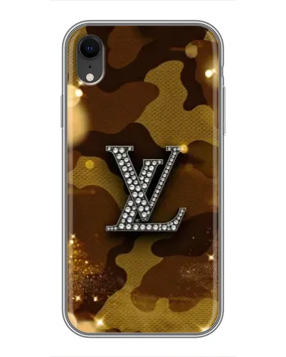 Чехол для iPhone Xr с картинкой «Камуфляжный Louis Vuitton» Чехол для iPhone Xr с картинкой «Камуфляжный Louis Vuitton»
