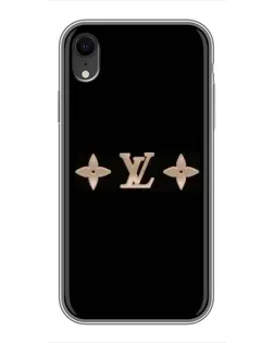 Чехол для iPhone Xr с картинкой «Louis Vuitton — минимализм»