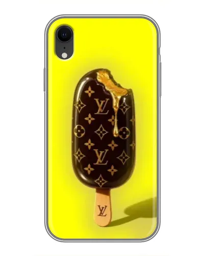 Чехол для iPhone Xr с картинкой «Мороженое от LV» Чехол для iPhone Xr с картинкой «Мороженое от LV»