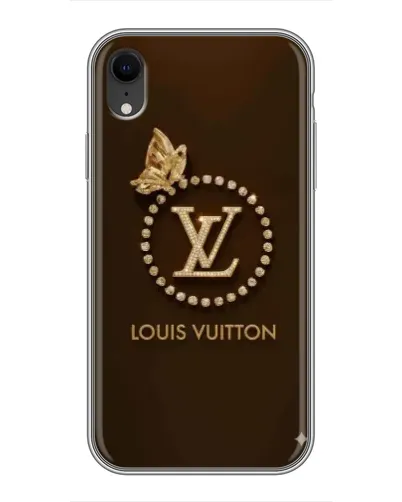 Чехол для iPhone Xr с картинкой «LV — золотая печать» Чехол для iPhone Xr с картинкой «LV — золотая печать»
