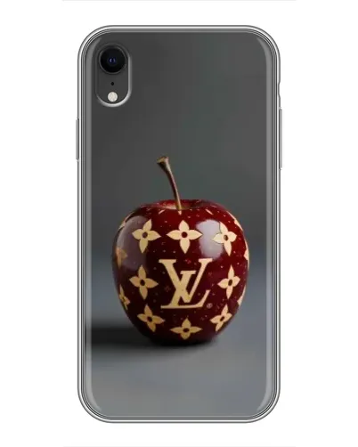 Чехол для iPhone Xr с картинкой «Красное яблоко LV» Чехол для iPhone Xr с картинкой «Красное яблоко LV»
