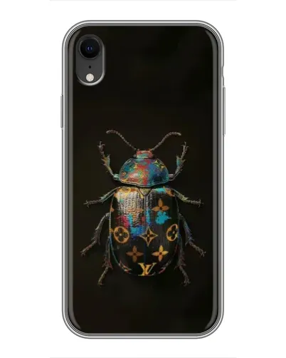 Чехол для iPhone Xr с картинкой «LV — мраморный принт» Чехол для iPhone Xr с картинкой «LV — мраморный принт»