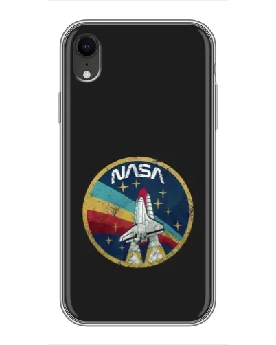 Чехол для iPhone Xr с картинкой «NASA — эмблема миссии» Чехол для iPhone Xr с картинкой «NASA — эмблема миссии»