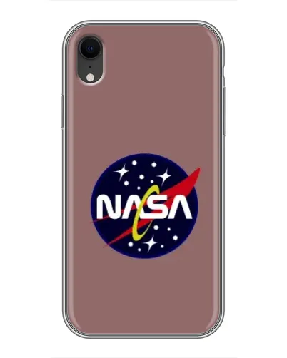 Чехол для iPhone Xr с картинкой «NASA — ретро космос» Чехол для iPhone Xr с картинкой «NASA — ретро космос»