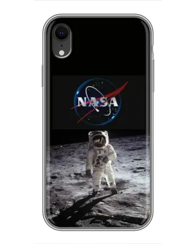 Чехол для iPhone Xr с картинкой «Астронавт на Луне» Чехол для iPhone Xr с картинкой «Астронавт на Луне»