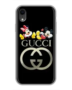 Чохол для iPhone Xr з картинкою «Gucci — герої Disney»