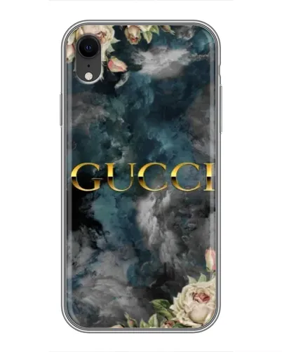 Чохол для iPhone Xr з картинкою «Абстрактні квіти Gucci» Чохол для iPhone Xr з картинкою «Абстрактні квіти Gucci»