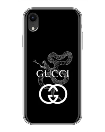 Чохол для iPhone Xr з картинкою «Gucci — срібна змія» Чохол для iPhone Xr з картинкою «Gucci — срібна змія»