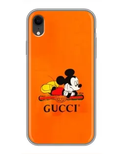 Чохол для iPhone Xr з картинкою «Міккі Маус Gucci — помаранч» Чохол для iPhone Xr з картинкою «Міккі Маус Gucci — помаранч»