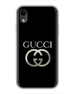 Чохол для iPhone Xr з картинкою «Gucci — золото на чорному» Чохол для iPhone Xr з картинкою «Gucci — золото на чорному»