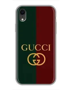 Чохол для iPhone Xr з картинкою «Gucci — темно-зелений градієнт» Чохол для iPhone Xr з картинкою «Gucci — темно-зелений градієнт»