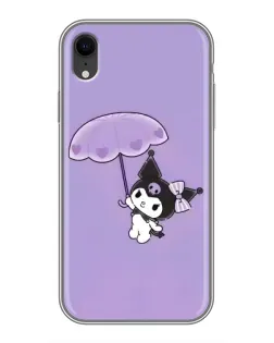 Чохол для iPhone Xr з картинкою «Kuromi з парасолькою» Чохол для iPhone Xr з картинкою «Kuromi з парасолькою»