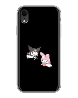 Чохол для iPhone Xr з картинкою «My Melody та Kuromi» Чохол для iPhone Xr з картинкою «My Melody та Kuromi»